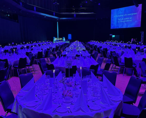 Stockholm Waterfront Congress Centre dining room